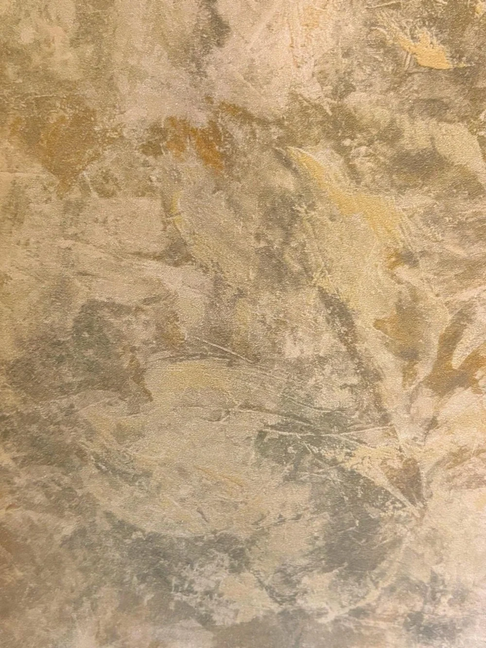 New Old Stock Vintage Wallpaper Faux Plaster or Stone Pattern 8 Rolls Same Batch
